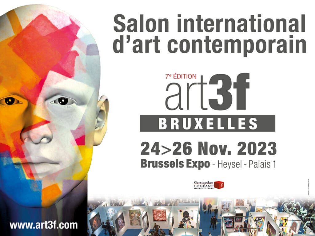 art3f Brussel 2023 Internationale beurs voor hedendaagse kunst - Stand Anita Fleerackers