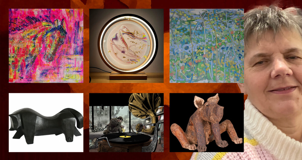Overzichtsfoto tentoonstelling december 2023