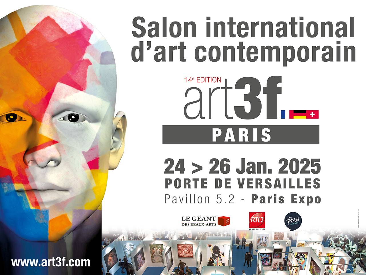 art3f Paris 2025 Internationale beurs voor hedendaagse kunst - Stand Anita Fleerackers