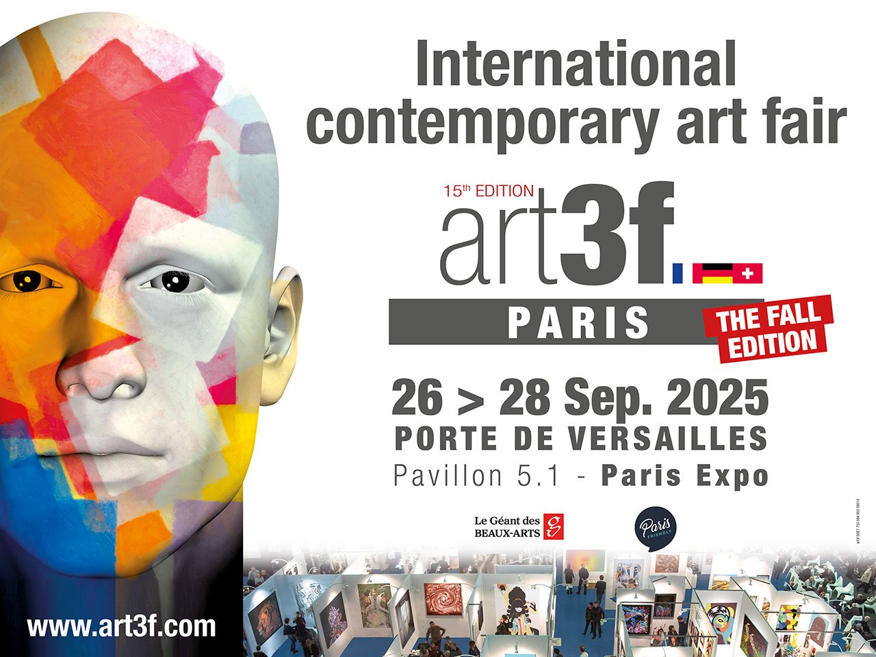 art3f Paris 2025 Internationale beurs voor hedendaagse kunst - Stand Anita Fleerackers