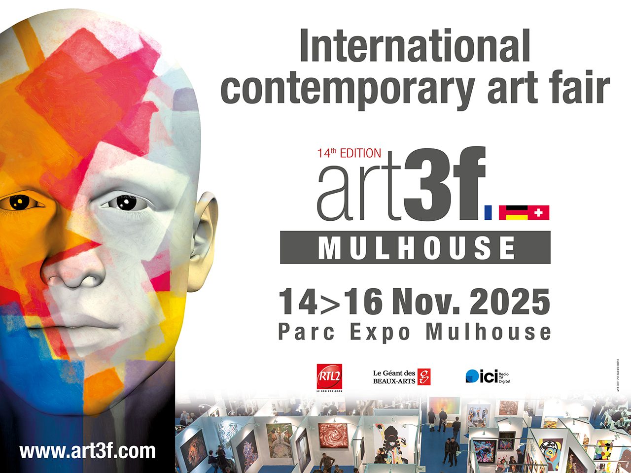 art3f Mulhouse 2025 Internationale beurs voor hedendaagse kunst - Stand Anita Fleerackers