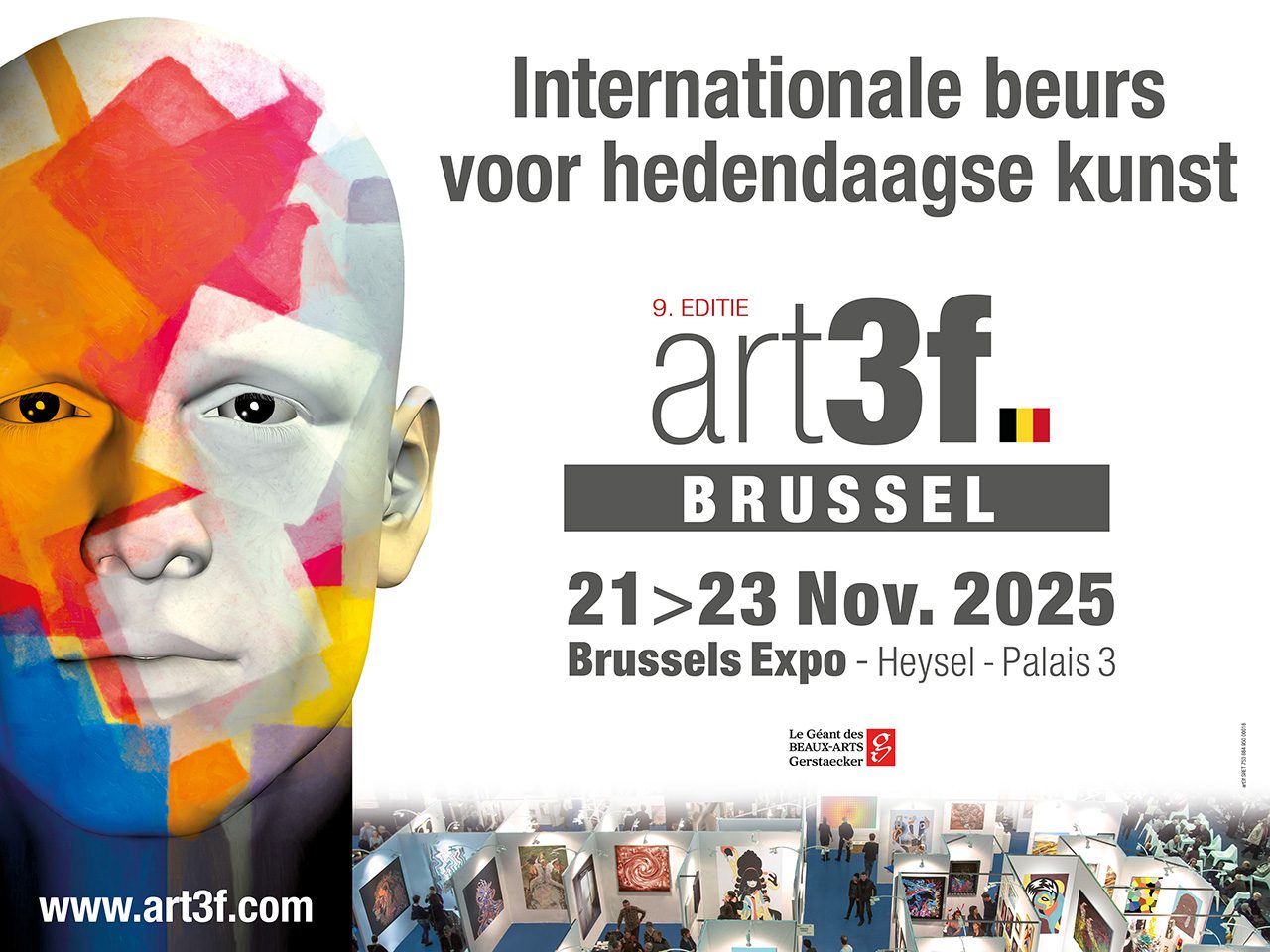 art3f Brussel 2025 Internationale beurs voor hedendaagse kunst - Stand Anita Fleerackers